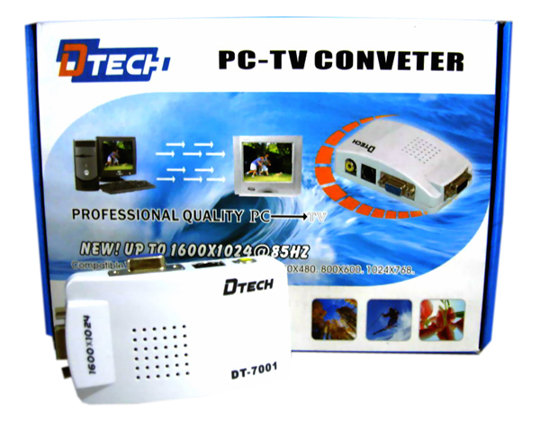 ตัวแปลงสัญญาณคอมออก TV เหมาะสำหรับร้านสอนต่างๆ ร้านคาราโอเกะ สื่อการเรียนการสอน ฯลฯ รูปที่ 2