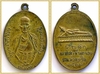 รูปย่อ เหรียญครูบาเจ้าศรีวิชัย รุ่นที่ระลึกวัดพระนอนขอนม่วง พ.ศ 2512  อ.แม่ริม จ.เชียงใหม่  เนื้อกะหลั่ยทองเดิมๆ รูปที่3