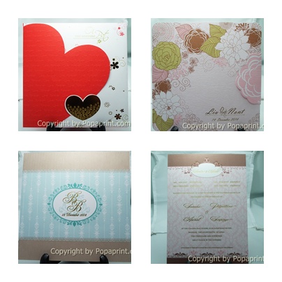 มาแล้วคร้า!! การ์ดแต่งงานออกแบบใหม่จากโรงงาน แบบใหม่ไม่เหมือนใคร   รูปที่ 4