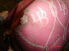 รูปย่อ ++++ กระเป๋า Dooney & Bourke สีชมพูขาวสวยมาก ๆของแท้นำเข้า USA น่าใช่ค่ะ +++ รูปที่7