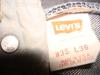 รูปย่อ # 5816 # ยีนส์ Levi's 501 ของแท้ มือสอง เอว 36 ยาว 31นิ้วครึ่ง made in usa รุ่นนี้นิยมระดับสากล รูปที่6