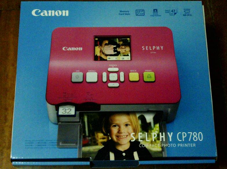 พิเศษ เครื่องปริ๊นรูป Canon Selphy CP780  99% สภาพดี ไม่มีรอยตำหนิ รูปที่ 1