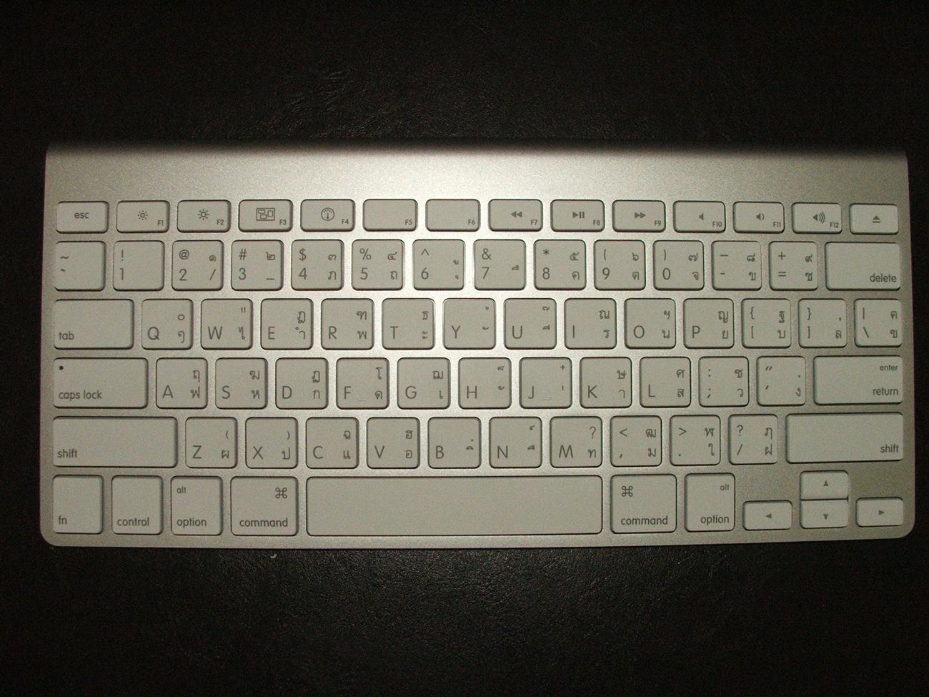 Apple Wireless Keyboard สภาพดี รูปที่ 3
