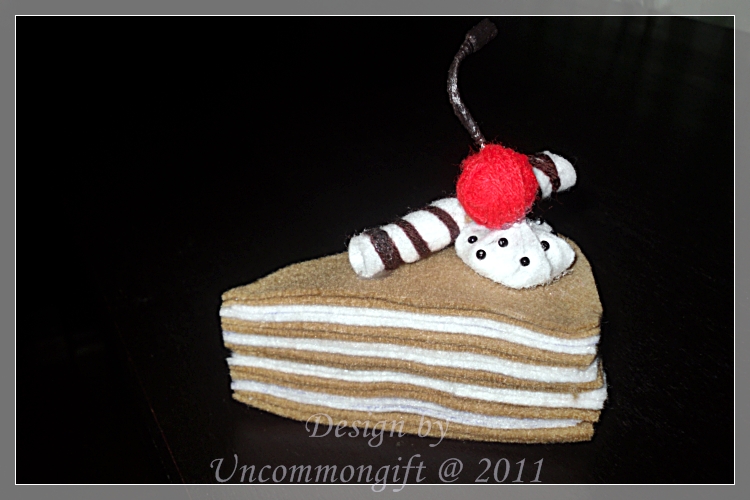 ขายเค้กไหมพรม handmade รูปที่ 6