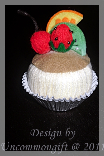 ขายเค้กไหมพรม handmade รูปที่ 5
