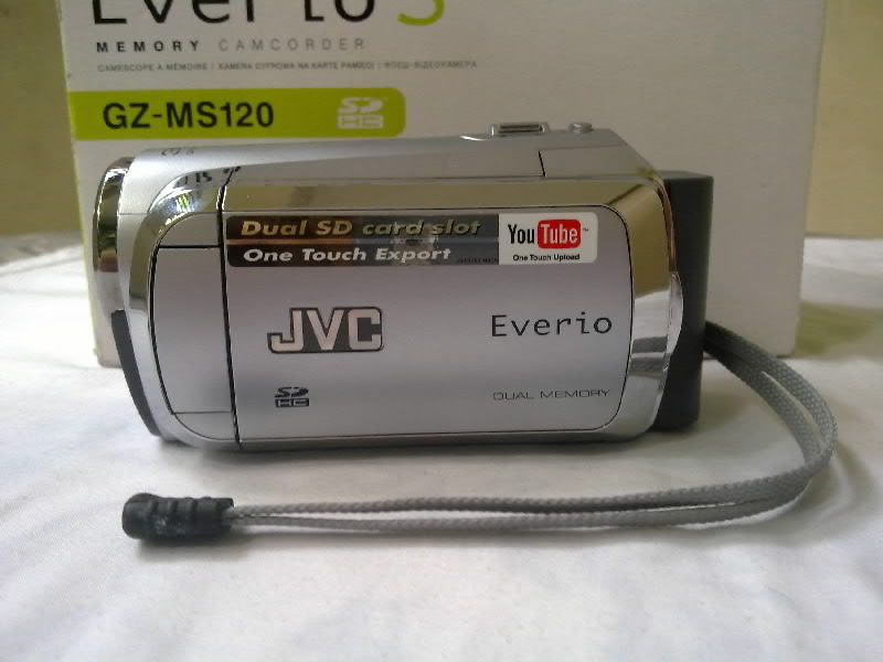 ขายกล้องถ่ายวีดีโอดิจิตอล JVC Everio GZ-MS120 รุ่นระบบ Laser Touch รูปที่ 1