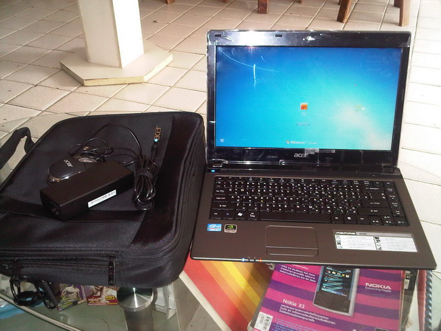 ขาย Acer 4750G-2414G64Mnkk Core i5-2410M 4 GB DDR3/HDD 640 GB การด์จอแยก 99% รูปที่ 3