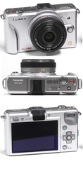 ขายกล้อง Panasonic GF2 สีขาว ของใหม่ อุปกรณ์ครบชุดพร้อมกระเป๋า+ใบรับประกัน ราคา 19500 บาท
