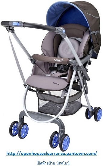 รถเข็นเด็ก GRACO Citilite-R, River Blue สภาพ 99% เหมาะสำหรับเด็กแรกเกิดขึ้นไป รูปที่ 1