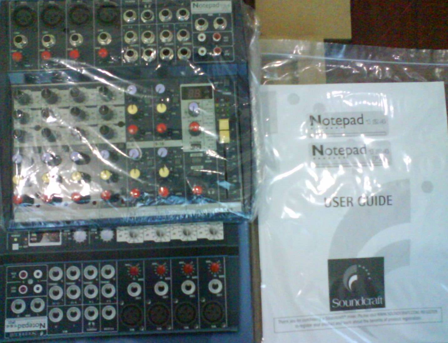 ขายมิกซ์Soundcraft  Notepad124fx 12 chanal รูปที่ 1