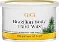 GiGi Brazilian Body Hard Wax จีจี้บราซิลเลี่ยน บอดี้ฮาร์ด แว๊กซ์ ไม่ต้องใช้ผ้าลอกแว๊กซ์ 