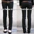 ขายปลีก-ขายส่ง กางเกงสกินนี่ เอวสูง เอวต่ำ Skinny Jean ขาเดฟสี กางเกงยีนส์ยืด 5ส่วน ขายาว ขากอง(ยาว 41 นิ้ว) ไซส์ S-5XL