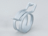 รูปย่อ จำหน่าย Hose Clamp,Clip spring (เข็มขัดท่อยาง,คลิปสปริง),แคมป์รัดท่อ รูปที่3