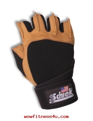 ถุงมือฟิตเนส fitness ถุงมือกีฬา ถุงมือยกเวท Schiek Lifting Glove425 Fitness Schiek U S A รหัสสินค้าST-24 รูปที่ 1