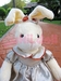รูปย่อ ตุ๊กตากระต่ายชุดเดรสสีเทา รูปที่2