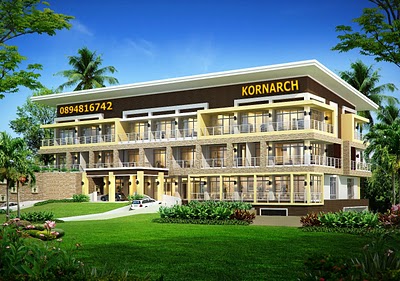 KornArch : บริการรับออกแบบบ้าน และอาคารทุกประเภท ในสไตล์ที่คุณต้องการ,บ้านสไตล์โมเดิร์น, บ้านสไตล์คอนเท็มโพรารี่, รูปที่ 1