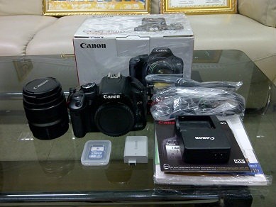 ขายกล้อง CANON 450D+เลนส์ EF-S 18-55 IS พร้อมอุปกรณ์ครบชุด รูปที่ 1