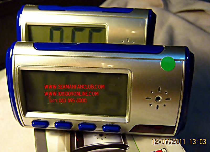 กล้องจับขโมย กล้องนาฬิกาปลุก spy camera ถ่ายเมื่อวัตถุเคลื่อนไหว หรือ โหมดปกติ เฝ้าบ้าน เก็บหลักฐานได้ ราคาถูก แถม mem รูปที่ 4