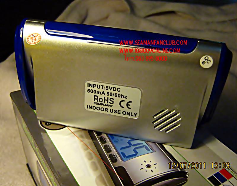 กล้องจับขโมย กล้องนาฬิกาปลุก spy camera ถ่ายเมื่อวัตถุเคลื่อนไหว หรือ โหมดปกติ เฝ้าบ้าน เก็บหลักฐานได้ ราคาถูก แถม mem รูปที่ 3