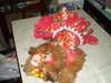 รูปย่อ ขายชุดน้องหมาสีชมพูลายกุหลาบสดใสพร้อมที่คาดผมเข้าชุด รูปที่2