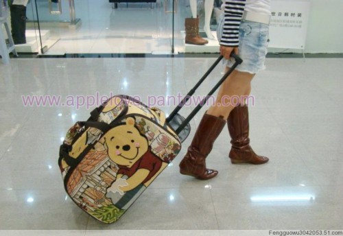 กระเป๋าเดินทาง ลายน่ารัก อินเทรนด์ รูปที่ 3