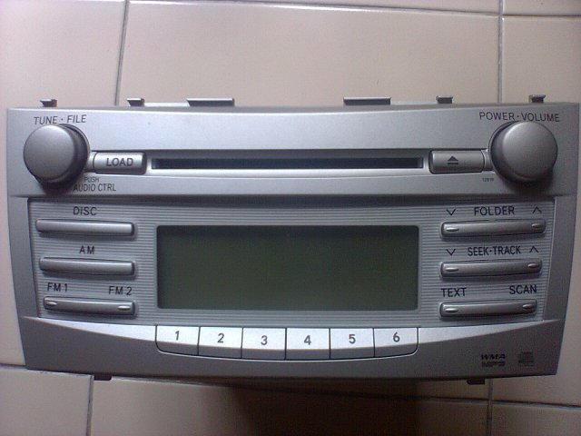ขายวิทยุติดรถยนต์ new camry cd 6 แผ่น รูปที่ 1
