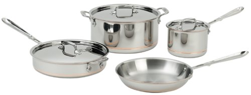 Great Deals All-Clad Copper Core 7-Piece Cookware Set รูปที่ 1