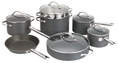 Get Best Buy Anolon Professional Hard Anodized Nonstick 12-Piece Cookware Set