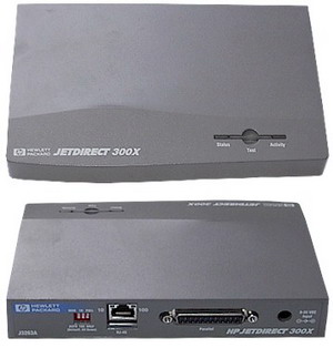 ขาย HP JetDirect 300X External Print Server รูปที่ 1