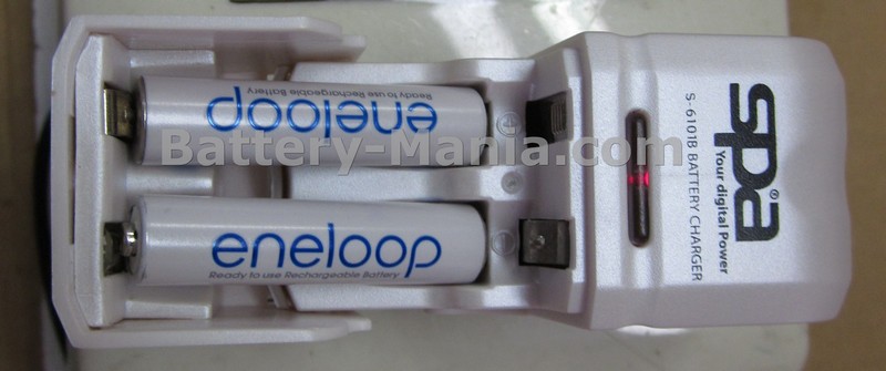 เครื่องชาร์จถ่าน SPA รุ่น 6101B ขนาดเล็กกะทัีดรัดสุด ๆ รูปที่ 2