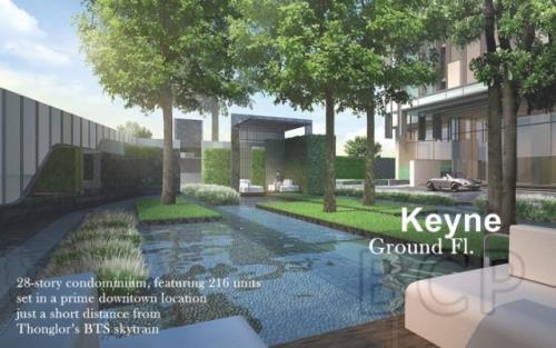 Keyne By Sansiri: 1 Bed + 1 Bath, 52 Sq.m, 24th fl for Sale รูปที่ 4