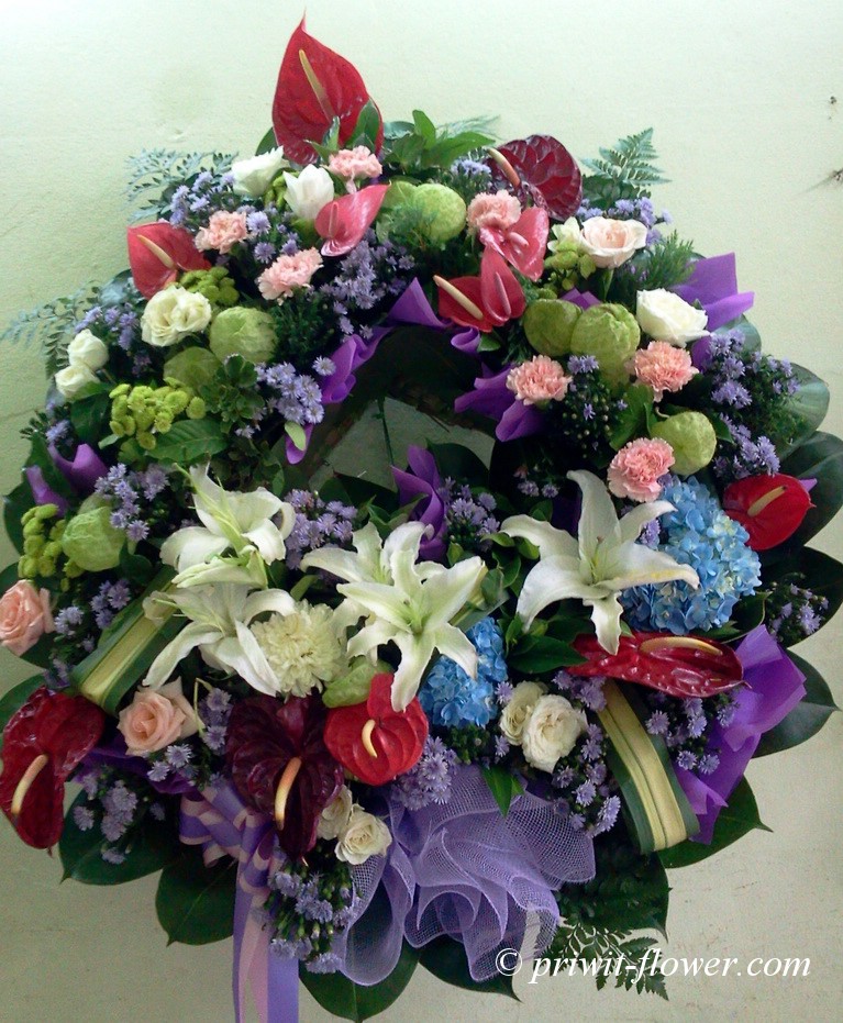 บริการจัดส่ง พวงหรีด พวงมาลา ทั่วกรุงเทพและปริมณทล รูปที่ 2