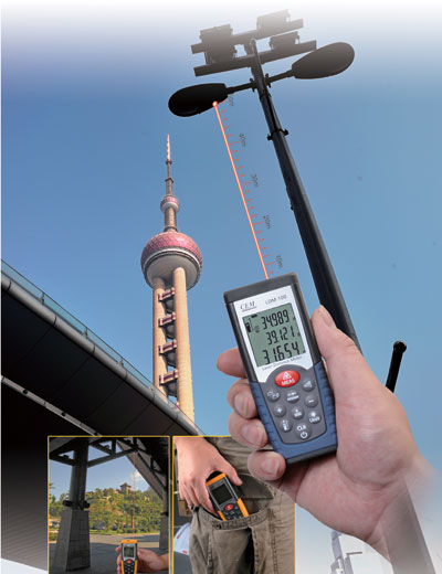 Laser Distance Meter / เครื่องวัดระยะทางแบบใช้เลเซอร์ รูปที่ 1