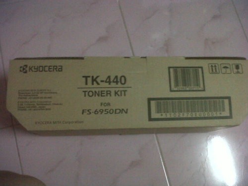 ขายหมึก Kyocera รุ่นเครื่องTK-440 FS-6950DN ราคาถูกมีจำนวนมากทุกเดือน ของแท้แน่นอนสนใจติดต่อ 0900756168 มีองทุกเดือน รูปที่ 3