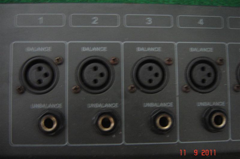 Power mixer Sound console 12CH มือสอง สภาพ 95% รูปที่ 1