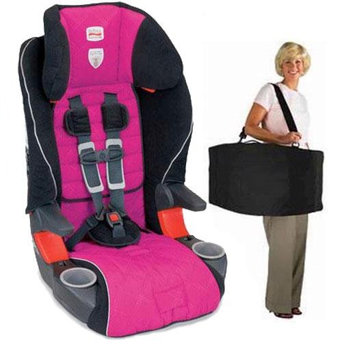 Great Deals Britax E9LC22S Frontier 85 Combination Harness-2-Booster Seat in Livia with a car seat Travel Bag รูปที่ 1