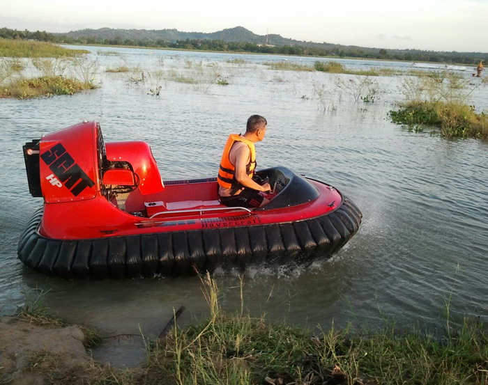 ขาย Hovercraft  เครื่อง rotax 503 สีแดง สภาพพร้อมใช้งาน 125000 บาทครับ!! รูปที่ 4