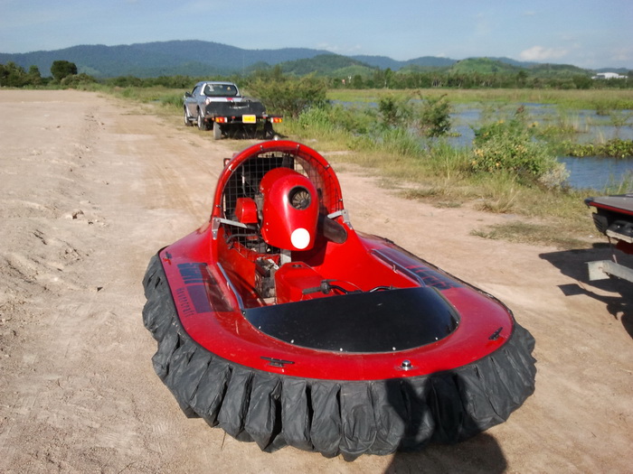 ขาย Hovercraft  เครื่อง rotax 503 สีแดง สภาพพร้อมใช้งาน 125000 บาทครับ!! รูปที่ 1