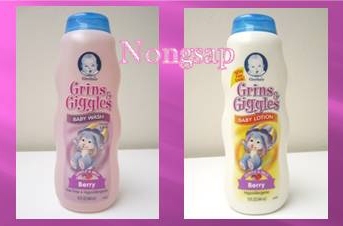 Gerber - Grins&Giggles Baby Wash และ Baby Lotion รูปที่ 1