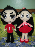 ขายตุ๊กตาไหมพรม ตัวการ์ตูน ขนาดใหญ่