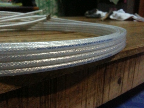 ปรับราคาขายสายลำโพง(มีรูป) QED SILVER ANNIVERSARY Xt bi wire รูปที่ 3