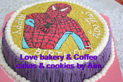 รับสั่งทำเค้กการ์ตูนทุกชนิด  Love bakery & Coffee  Tel. 083-5555812, 083-5555821 รูปที่ 1