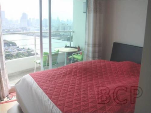 Supalai River Place: Studio + 1 Bath, 40 Sq.m, 29th fl for Rent รูปที่ 4
