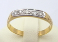 แหวนเพชรเบลเยี่ยมแท้มือ2 เพชร .10กะรัต ขาวสวย ไม่มีตำหนิ ตัวเรือนทองแท้ 6,500 บาท