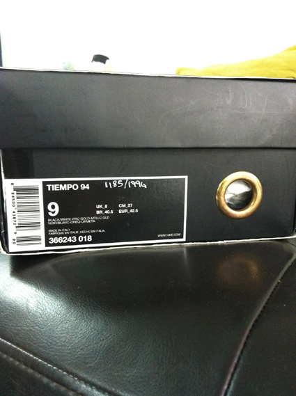 ขายรองเท้า Nike Tiempo Premier 94 - Limited Edition มี serail number รูปที่ 1
