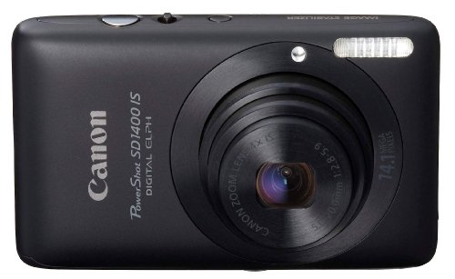 Discount Canon PowerShot SD1400IS 14.1 MP Digital Camera with 4x Wide Angle Optical Image Stabilized Zoom รูปที่ 1