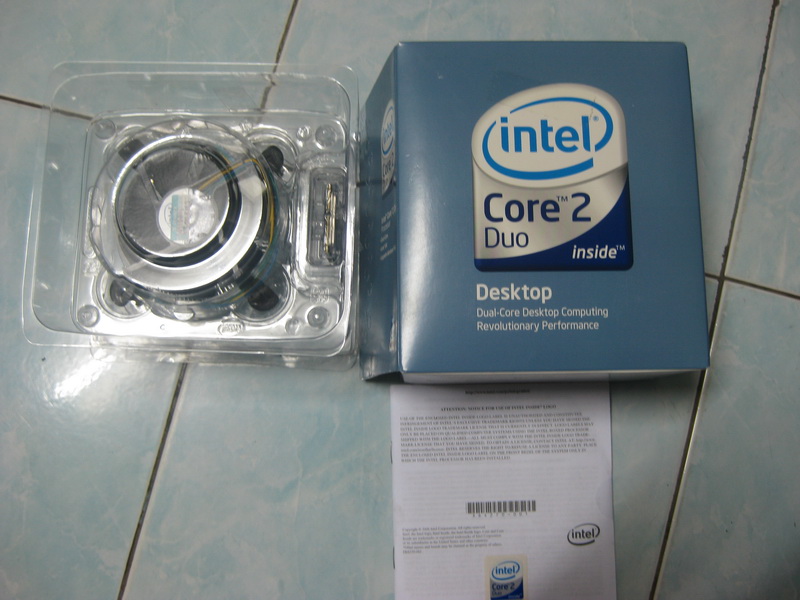 ขายถูก CPU Intel Core 2 Duo E4500 ของใหม่ 2000 บาท รูปที่ 1