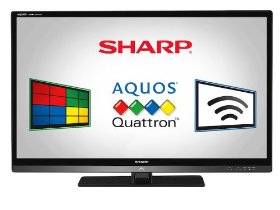 Best Buy Sharp LC40LE830U Quattron 40-inch 1080p 120 Hz LED-LCD HDTV, Black  รูปที่ 1