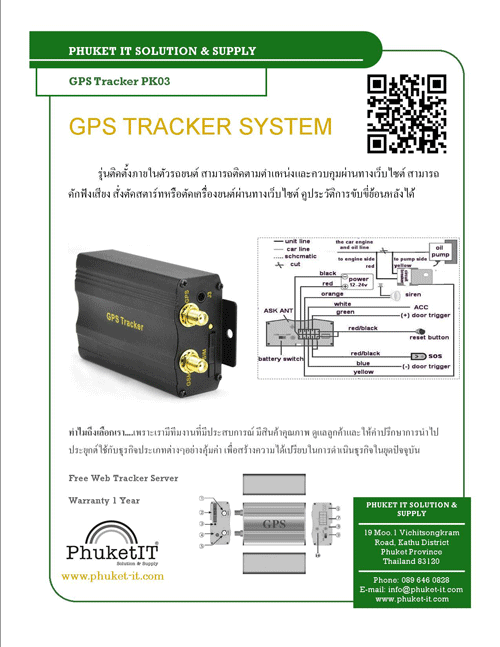 ขายส่ง GPS Tracker System  by Phuket IT Solution & Supply รูปที่ 7