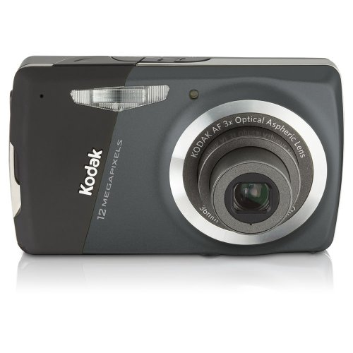 Discount Kodak EasyShare M530 12MP Digital Camera with 3x Wide Angle Optical Zoom and 2.7 Inch LCD Carbon for Sale รูปที่ 1